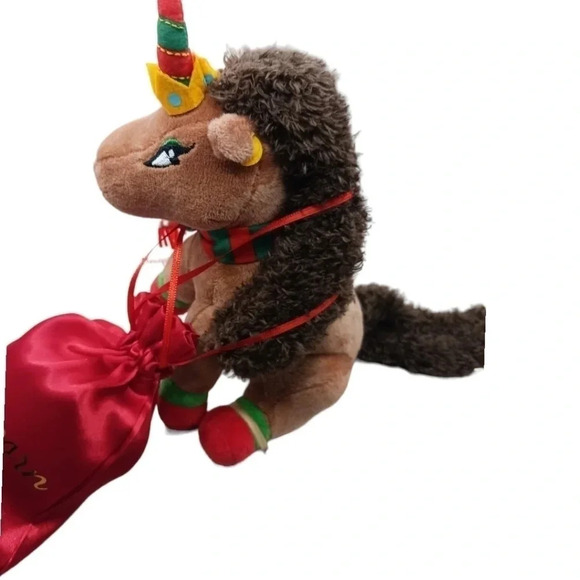 Afro unicorn holiday plush set of 3 pcs - Picture 2 of 10